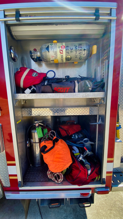 Engine 3 - Drivers side rear compartment