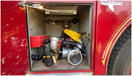 Engine 4 - Drivers side front compartment