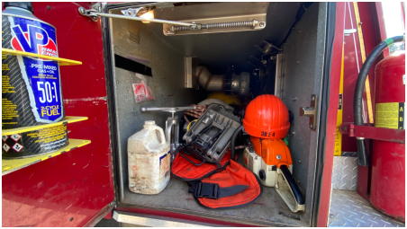 Engine 4 - Drivers side rear compartment