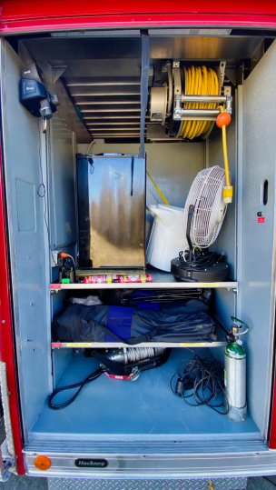 Rescue 1 - Drivers side first compartment