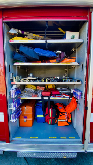 Rescue 1 - Drivers side Second compartment