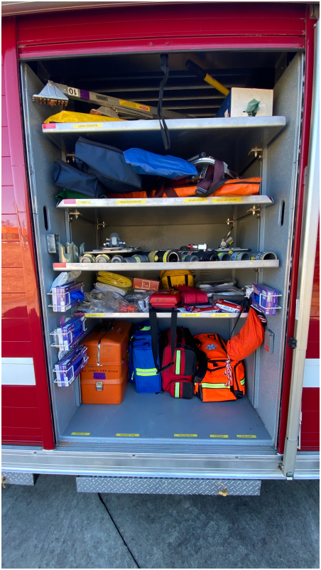 Rescue 1 - Drivers side Second compartment