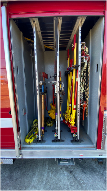 Rescue 1 - Drivers side Third compartment