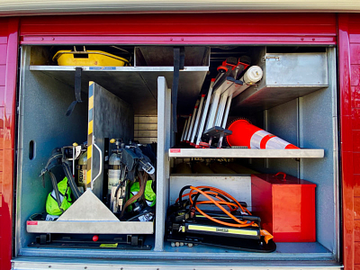 Rescue 1 - Drivers side Forth compartment