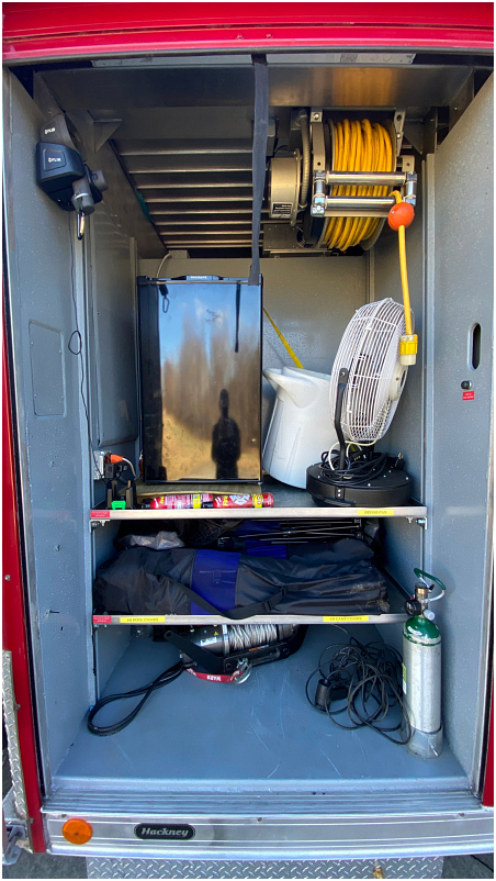 Rescue 1 - Drivers side first compartment