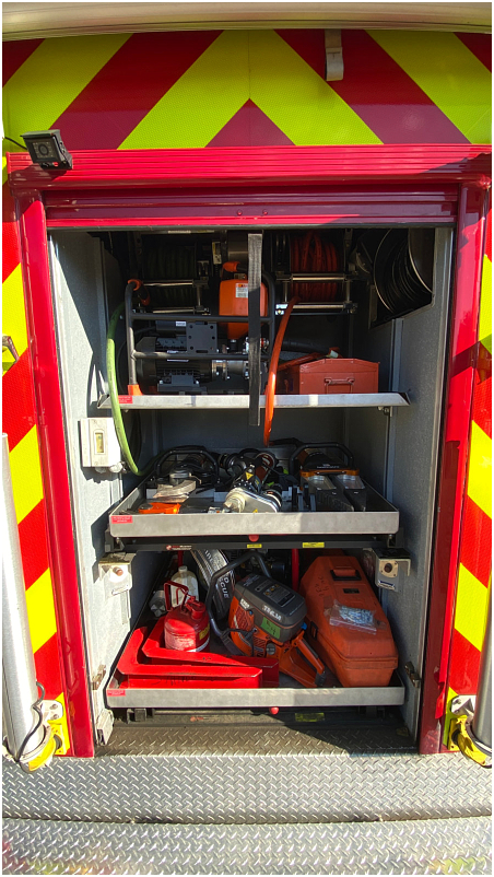 Rescue 1 - Rear compartment