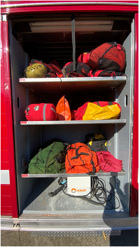 Rescue 1 - Passenger side Second compartment