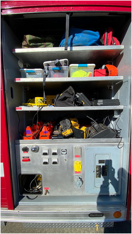 Rescue 1 - Passenger side First compartment