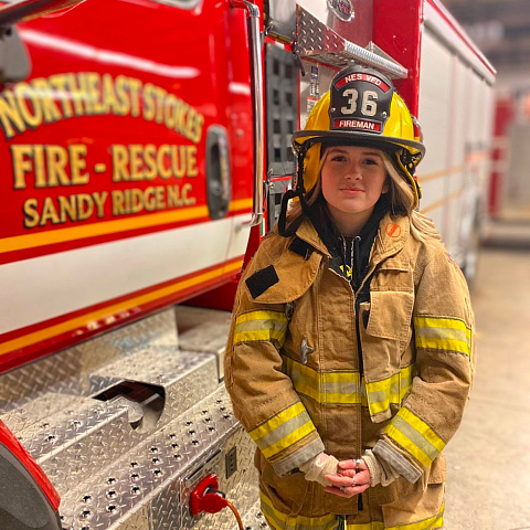 Junior firefighter