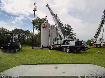 Firefighters Moving tanks