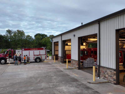 Firefighters Training with water  Drills