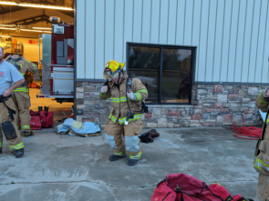 New Firefighters training