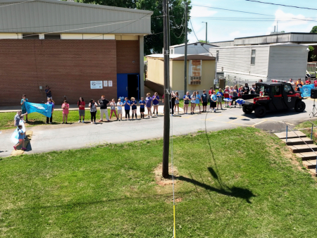 Sandy Ridge Elementary EOG Parade