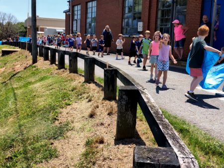 Sandy Ridge Elementary EOG Parade