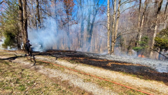 March 21st 2025 Brush Woods Fire