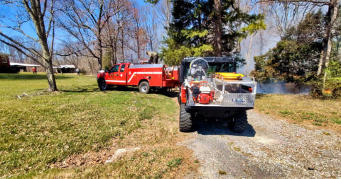 March 21st 2025 Brush Woods Fire