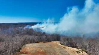 March 22nd 2025 large woods Fire