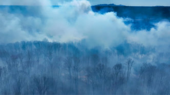 March 22nd 2025 large woods Fire