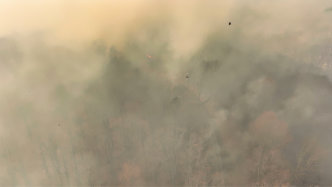 March 22nd 2025 large woods Fire