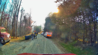 March 22nd 2025 large woods Fire