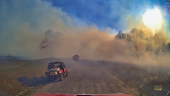 March 22nd 2025 large woods Fire