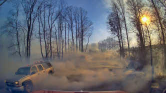 March 22nd 2025 large woods Fire