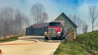 March 22nd 2025 large woods Fire