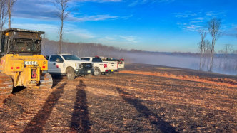 March 22nd 2025 large woods Fire