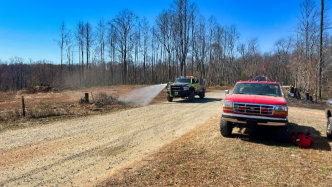 March 22nd 2025 large woods Fire