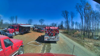 March 22nd 2025 large woods Fire