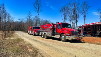 March 22nd 2025 large woods Fire