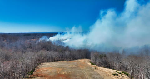 March 22nd 2025 large woods Fire