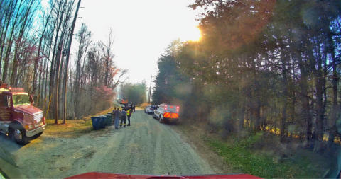 March 22nd 2025 large woods Fire