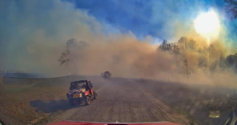 March 22nd 2025 large woods Fire