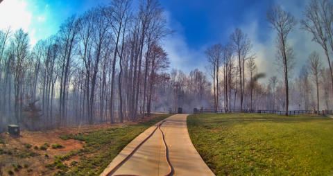 March 22nd 2025 large woods Fire