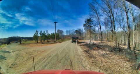 March 22nd 2025 large woods Fire