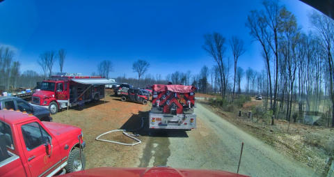 March 22nd 2025 large woods Fire