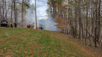 March 21st 2025 Brush Woods Fire