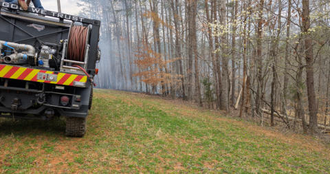 March 21st 2025 Brush Woods Fire