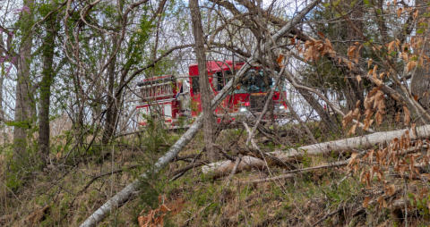 March 21st 2025 Brush Woods Fire