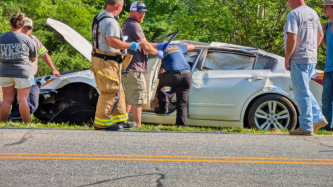 On June 3rd 2025 @ 5:25 PM Station 36 was dispatched to a rollover MVC