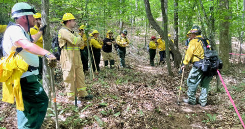 March 21st 2025 Brush Woods Fire