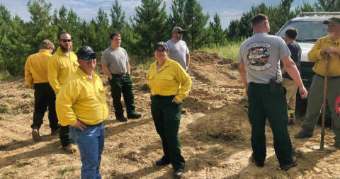 March 21st 2025 Brush Woods Fire