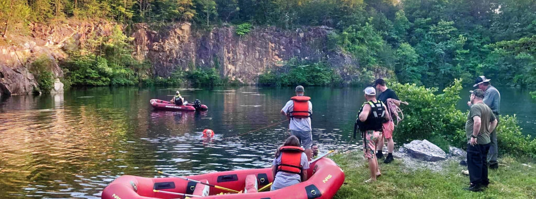 On Monday July 23rd, Station 36 engaged in a water rescue training exercise at one of our rural water points.