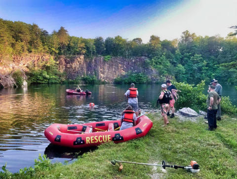 On Monday July 23rd, Station 36 engaged in a water rescue training exercise at one of our rural water points.