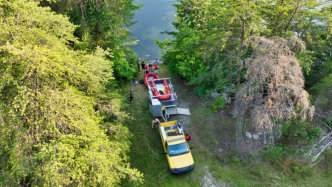 On Monday July 23rd, Station 36 engaged in a water rescue training exercise at one of our rural water points.