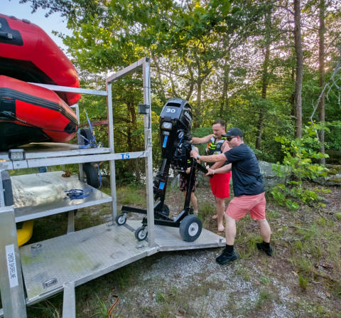 On Monday July 23rd, Station 36 engaged in a water rescue training exercise at one of our rural water points.