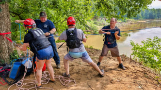 On June 28th 2025, Four members from Station 36 had the opportunity to train with the Madison-Rockingham Rescue Squad.