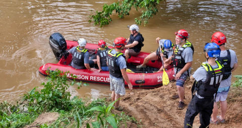 On June 28th 2025, Four members from Station 36 had the opportunity to train with the Madison-Rockingham Rescue Squad.