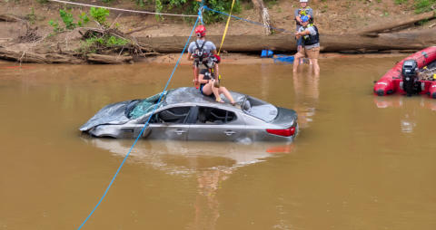 On June 28th 2025, Four members from Station 36 had the opportunity to train with the Madison-Rockingham Rescue Squad.